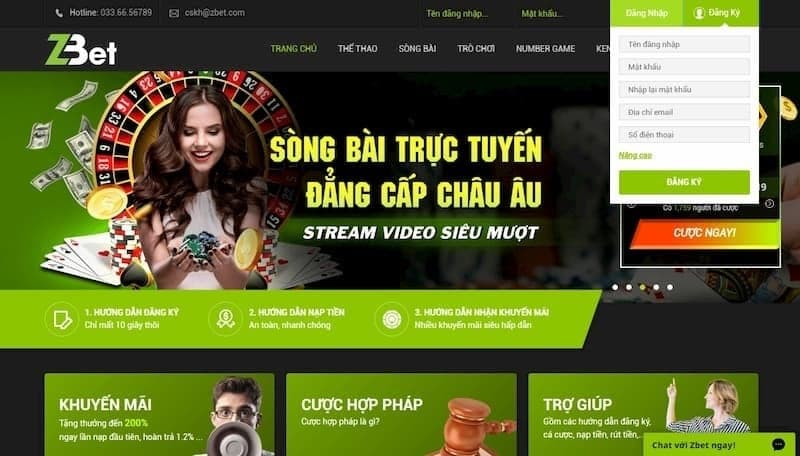 bật mí cách đăng ký zbet siêu nhanh