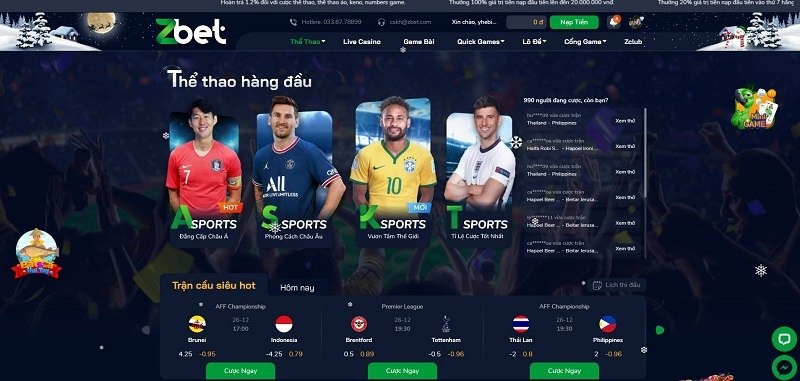 cược thể thao uy tín