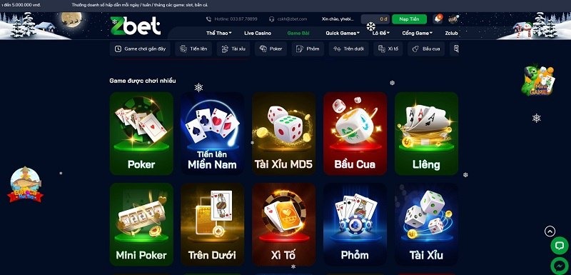 game bài hay
